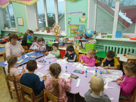 Зима в группе "Капелька" Зима в группе "Капелька".